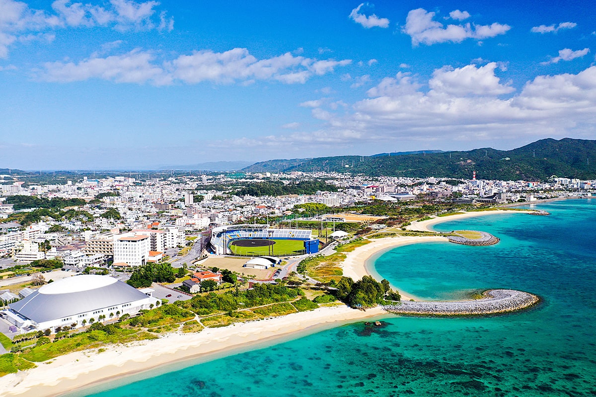 沖縄名護市の風景